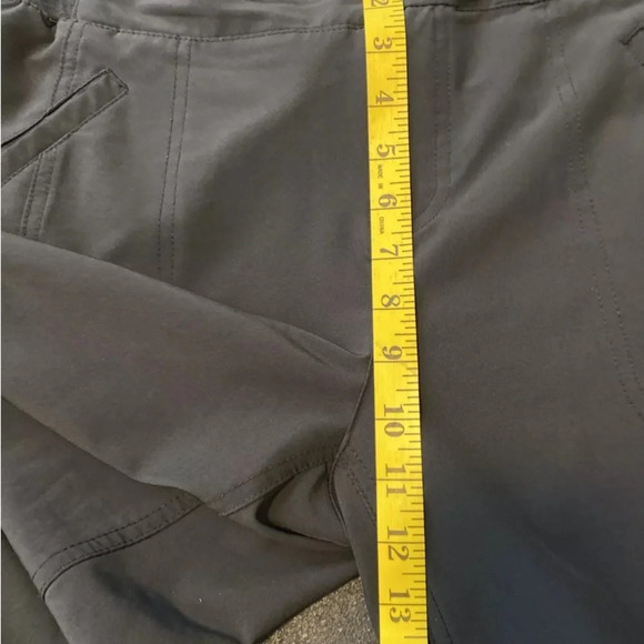 MPG Womens Capri Leggings Size Large Athletic Pants Cropped Poly/Spandex - Picture 6 of 11